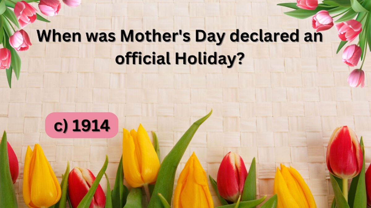 Mother's Day Trivia image number null